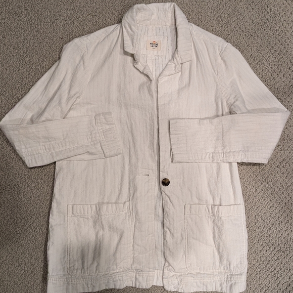 Marine Layer Huntington Double Cloth Blazer - Picture 2 of 2